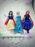 现货美国正品代购迪士尼冰雪奇缘玩具爱莎娃娃安娜公主生日礼物