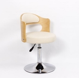 固定底盘 实木可旋转餐椅  圆凳子小转椅 小凳子简约现代时尚椅子