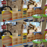 直销卡通造型组合柜 幼儿园柜 分类柜 收纳柜 彩色防火板玩具柜
