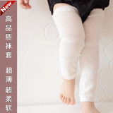 男女童夏季薄款纯棉袜套 新生婴儿护腿长袜子 宝宝空调防蚊袜