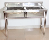 定制水槽特价商用厨具不锈钢组装式单槽消毒水池单眼洗手洗碗菜盆
