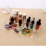 亚加丽加桌面化妆品收纳盒 透明创意桌面收纳盒化妆盒 特大号包邮