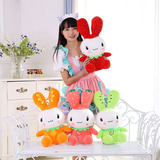 小兔子毛绒玩具3-14岁女孩生日儿童节礼物可爱新款兔公仔布娃娃