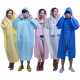 雨衣 成人 徒步长款旅游雨衣 男女学生透明成人户外薄款雨衣包邮