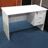 办公电脑桌防火板职员桌1.2米单人办公台带抽屉简约现代办公桌子