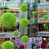 大型商场中庭吊饰装饰1米钢筋大花球仿真玫瑰花球挂饰1m春季美陈
