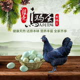 【晨诚】农家散养绿壳土鸡蛋30枚纯天然农家绿壳乌鸡蛋