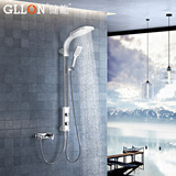 健龙卫浴淋浴花洒套装增压分体式挂墙淋浴花洒淋浴器SL1101