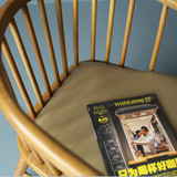 日式muji实木餐椅文艺休闲椅子 咖啡厅设计师家用书房椅 北欧家具