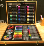 儿童绘画工具画笔蜡笔套装水彩笔绘画工具箱小学生美术用品颜料
