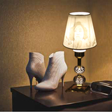 卧室床头客厅创意水晶台灯3D打印定制人像浮雕工艺礼品李兆基同款