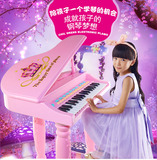 儿童电子琴带麦克风女孩玩具婴幼儿早教音乐小孩宝宝练习钢琴乐器