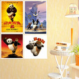 功夫熊猫卡通电影动画片儿童房装饰画迪士尼中国元素喜剧动漫海报