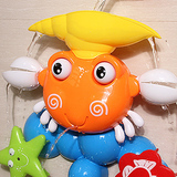 宝宝洗澡玩具转转乐婴儿童玩水水龙头喷水大螃蟹花洒水上戏水玩具