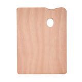 优质木质调色板方形 木制调色盘实木油画调色盘30*40CM油画调色板