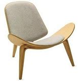 怡芯三角椅Shell Chair 贝壳飞机椅 会客椅沙发躺椅 设计师休闲椅