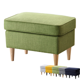 包邮 北欧风格 换鞋凳 家用客厅沙发凳实用布艺可拆洗外套脚凳 S1