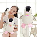 韩国企鹅毛绒玩具创意儿童宝宝抱枕娃娃机玩偶海洋馆生日礼物女生