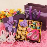 德芙巧克力礼盒装diy创意糖果零食送女友老婆生日七夕情人节礼物