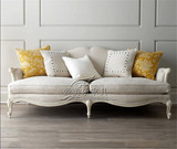 美式布艺沙发大小户型三人位客厅现代组合沙发双人位实木欧式沙发