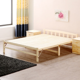 午休床可折叠床双人床儿童实木床折叠床单人床折叠床木板床1.2米