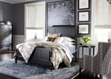 新古典实木雕花床美式法式复古简约双人床简欧床卧室高端家具定制