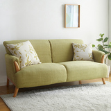北欧宜家小户型客厅布艺沙发单人双人三人休闲卧室现代简约沙发椅