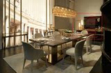酒店过道餐厅别墅客厅长形大型艺术创意样板间水晶吊灯定制YI2014