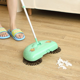 懒角落 家用手推式扫地机带簸箕扫帚扫把扫头发不粘毛清洁器