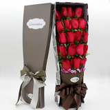 苏州同城鲜花速递送花上门19朵红玫瑰花鲜花礼盒生日鲜花店配送