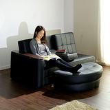 皮艺沙发床超大储物多功能沙发床可折叠带收纳时尚简约小户型沙发