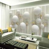 简约3D立体大型壁画花卉现代无缝墙纸客厅电视背景墙壁纸温馨墙布