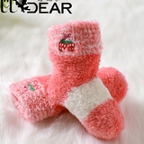 台湾mit儿童袜婴儿秋冬季袜子加厚宝宝早教地毯袜保暖6-8个月
