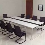 云南昆明办公家具 办公桌 会议桌长桌简单约现代 会议桌椅厂家