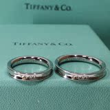 香港正品代购TIFFANY 1837™系列戒指窄宽版情侣对戒婚戒情人礼物