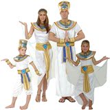 儿童节COS希腊表演儿童埃及法老王武士艳后成人男女王子公主服装