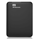 WD西部数据 Elements 新元素2.5寸USB3.0 1T移动硬盘黑色质保正品