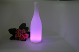 创意七彩室内户外装饰LED炫彩塑胶发光小酒瓶夜灯桌面送礼品包邮