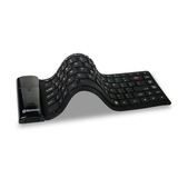 无线蓝牙键盘 手机平板台式迷你便携防水硅胶软可折叠键盘