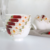 陶瓷碗碟卡通陶瓷碗创意陶瓷碗儿童陶瓷碗外贸陶瓷碗可爱彩色大碗