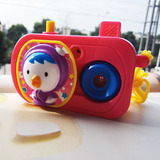 韩国小企鹅 宝宝照相机玩具儿童玩具仿真照相机带声音灯光