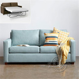 美式沙发床可折叠1.8双人1.5米客厅书房两用小户型布艺沙发床