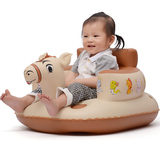 新款幼婴儿充气小沙发宝宝学坐椅洗澡浴凳充气座椅儿童餐座椅便携