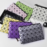 2016日本同款几何菱格包女包折叠包单肩化妆包百变拼接链条斜挎包