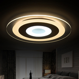 2016简约现代客厅宜家卧室餐厅书房灯具灯饰超薄圆形3年5个吸顶灯