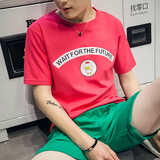 夏季新款男休闲运动套装T恤夏天青少年学生韩版潮流短袖短裤套装