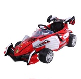 小龙哈彼LWF1-W-L221 儿童电动车 F1赛车 四轮遥控玩具电动汽车