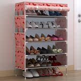 多层学生宿舍寝室特价不锈钢鞋架家用迷你创意组合收纳小型鞋柜