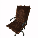 躺椅连靠背 椅垫办公老板椅坐垫 椅子坐垫一体 红木沙发秋冬坐垫