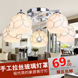 卧室灯简约现代LED客厅吸顶灯温馨浪漫吊灯个性创意餐厅圆形灯具